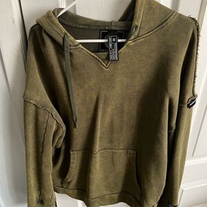 Alphalete Khaki Hoodie